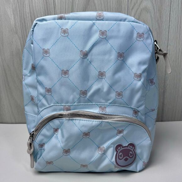 Animal Crossing New Horizons Mini Backpack Tom Nook Nintendo Switch Carrying Bag - Picture 2 of 9